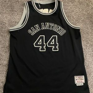 Hardwood Classics San Antonio Spurs George Gervin Jersey XL #44 Ice Man